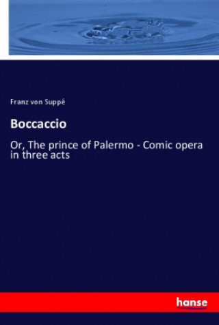 Книга Boccaccio Franz von Suppé