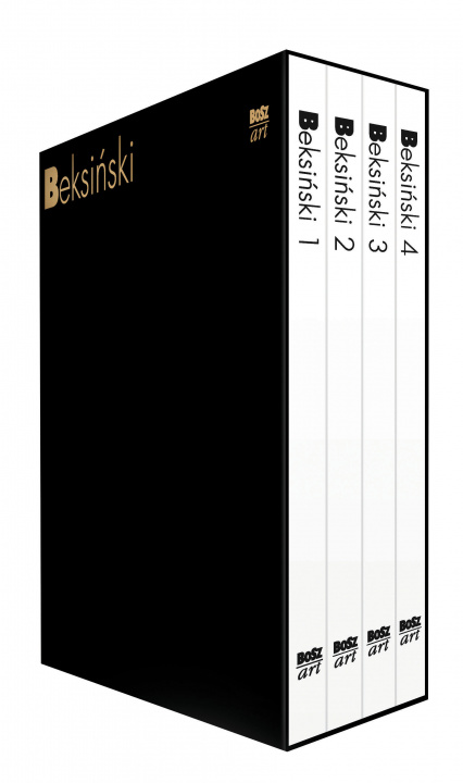 Book Pakiet Beksiński. Tom 1-4 wyd. miniaturowe Zdzisław Beksińki