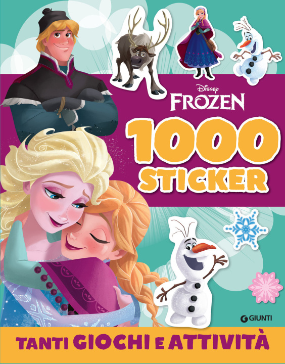 Kniha Frozen. 1000 stickers. Tanti giochi e attività. Con adesivi 