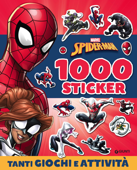 Carte Spiderman. 1000 stickers. Tanti giochi e attività. Con adesivi 