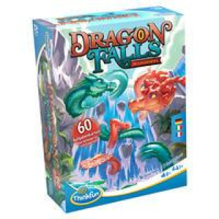 Joc / Jucărie ThinkFun 76496 Dragon Falls - 3D Logikspiel, für Kinder und Erwachsene, Brettspiel ab 1 Spieler, ab 8 Jahren 