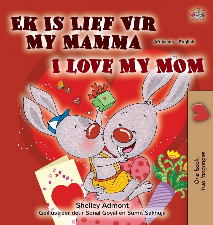 Könyv I Love My Mom (Afrikaans English Bilingual Children's Book) Kidkiddos Books
