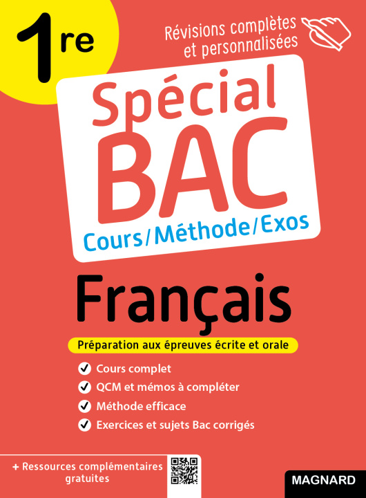 Книга Spécial Bac Français 1re Bac 2023 Zolynski