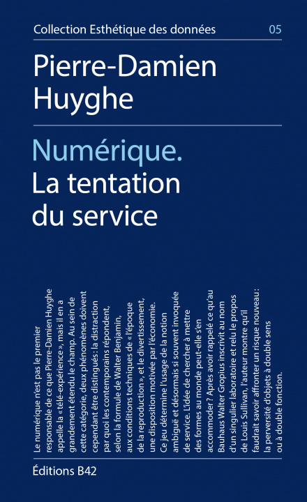 Knjiga Numérique Pierre-Damien Huyghe