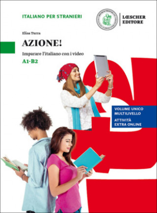 Könyv Azione! A1-B2.  Corsi di italiano + multilibro 