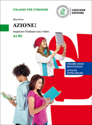 Book Azione! A1-B2.  Corsi di italiano + multilibro 