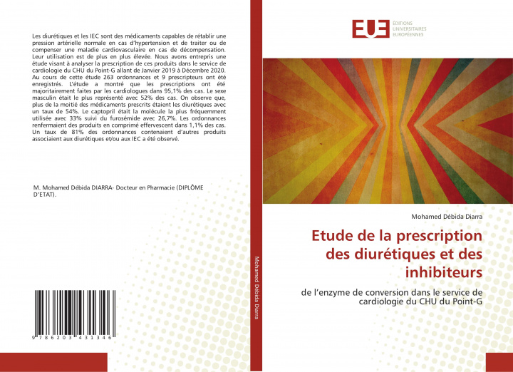 Könyv Etude de la prescription des diuretiques et des inhibiteurs 
