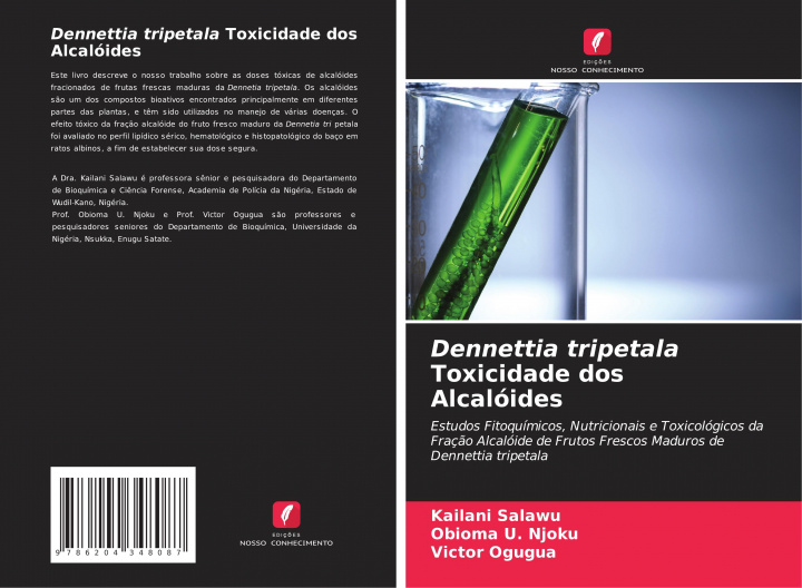 Kniha Dennettia tripetala Toxicidade dos Alcalóides Obioma U. Njoku