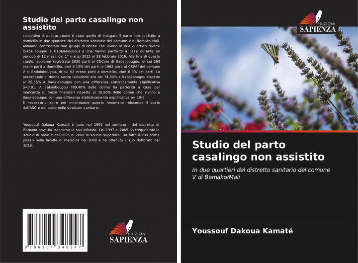 Knjiga Studio del parto casalingo non assistito Youssouf Dakoua Kamaté