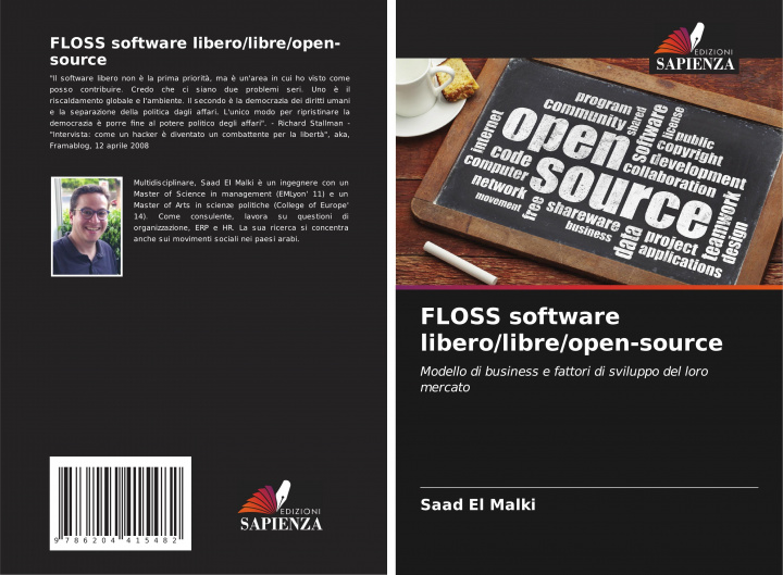 Knjiga FLOSS software libero/libre/open-source Saad El Malki