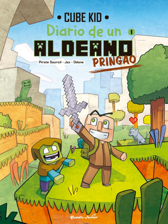 Βιβλίο Diario de un aldeano pringao. Cómic 1 CUBE KID