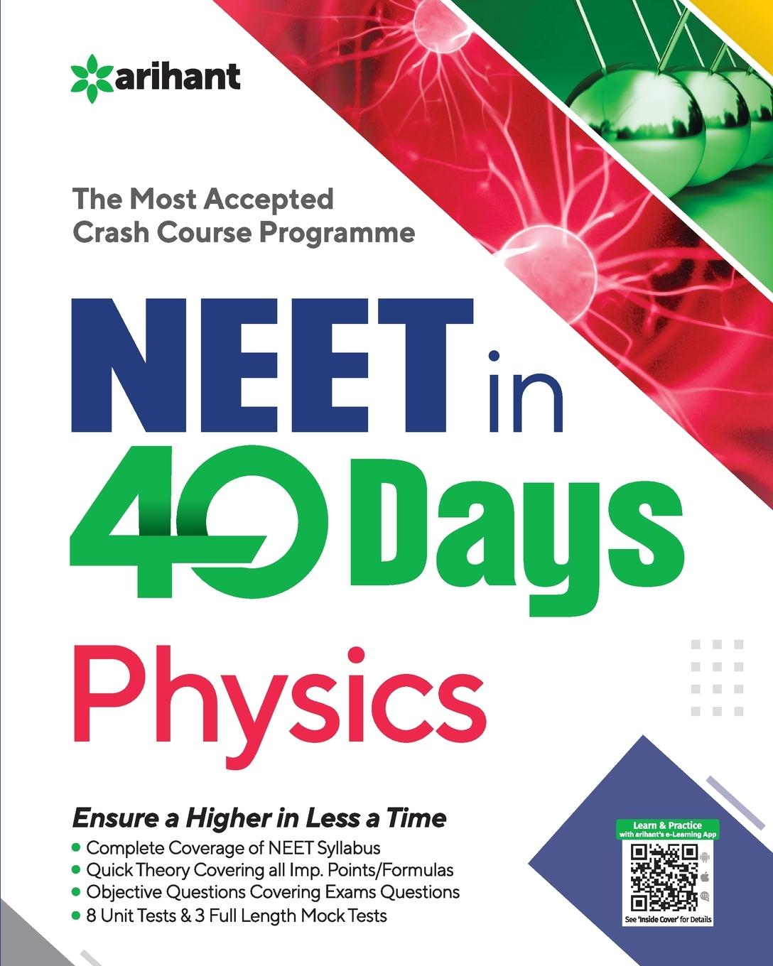 Buch 40 Days Crash Course for NEET Physics Arihant Experts