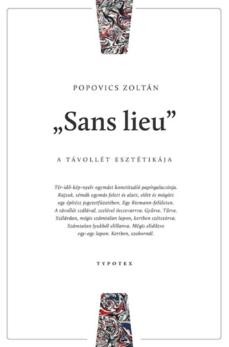 Knjiga "Sans lieu" Popovics Zoltán