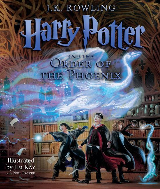 Carte Harry Potter and the Order of the Phoenix: The Illustrated Edition (Harry Potter, Book 5) Jim Kay