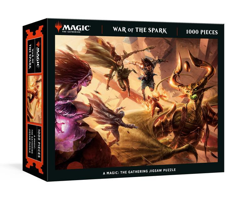 Joc / Jucărie Magic: The Gathering 1,000-Piece Puzzle: War of the Spark: A Magic: The Gathering Jigsaw Puzzle: Jigsaw Puzzles for Adults 