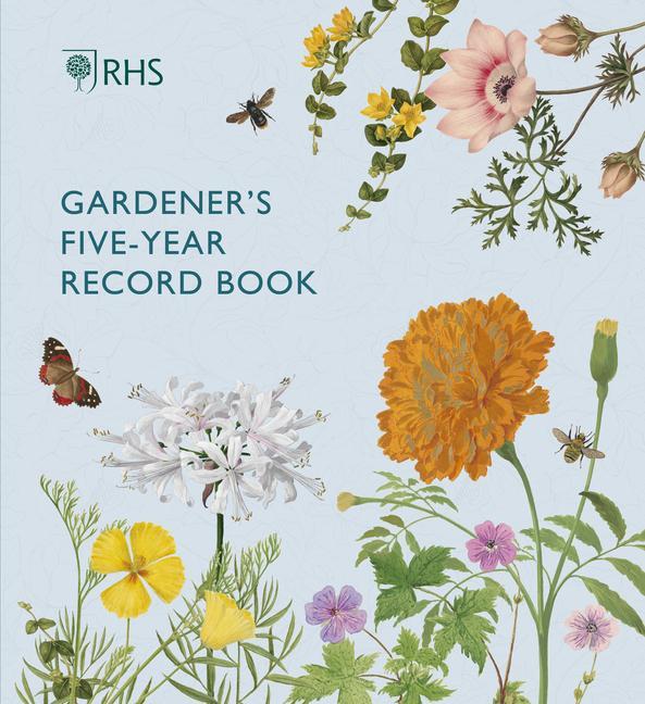 Carte RHS Gardener's Five Year Record Book 