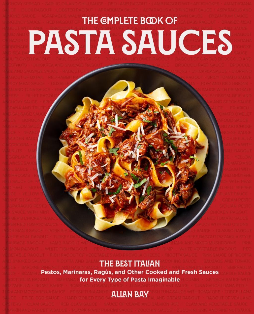 Książka Complete Book of Pasta Sauces 