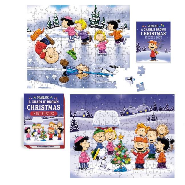 Книга Peanuts: A Charlie Brown Christmas Mini Puzzles 