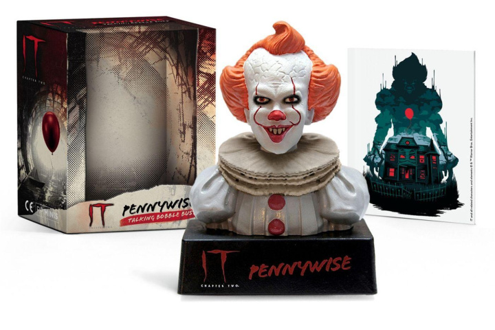 Kniha It: Pennywise Talking Bobble Bust Warner Bros Consumer Products Inc