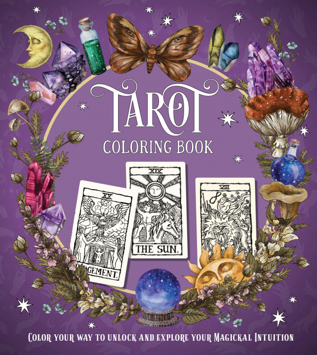 Carte Tarot Coloring Book 