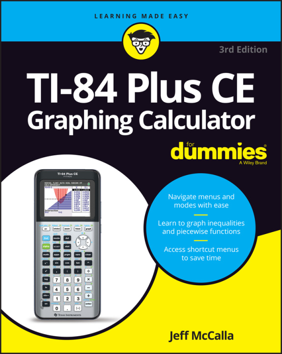 Carte TI-84+ Graphing Calculator For Dummies Constance C. Edwards