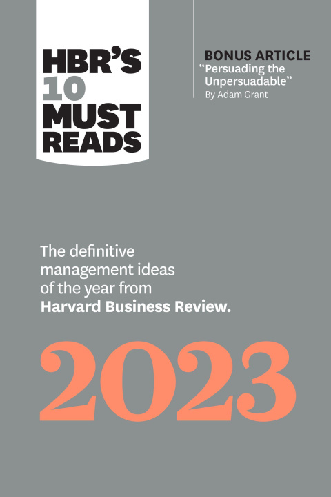 Kniha HBR's 10 Must Reads 2023 