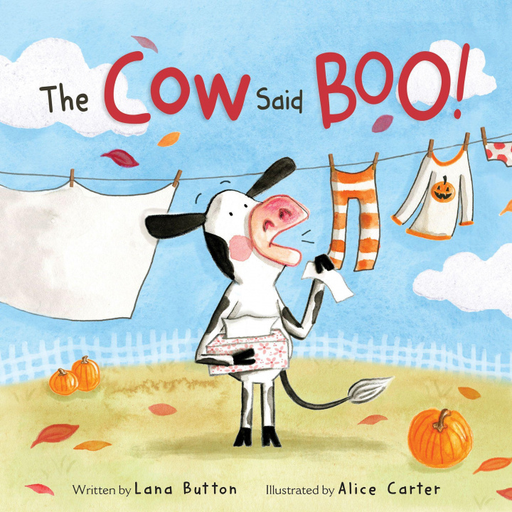 Boek Cow Said BOO! Alice Carter