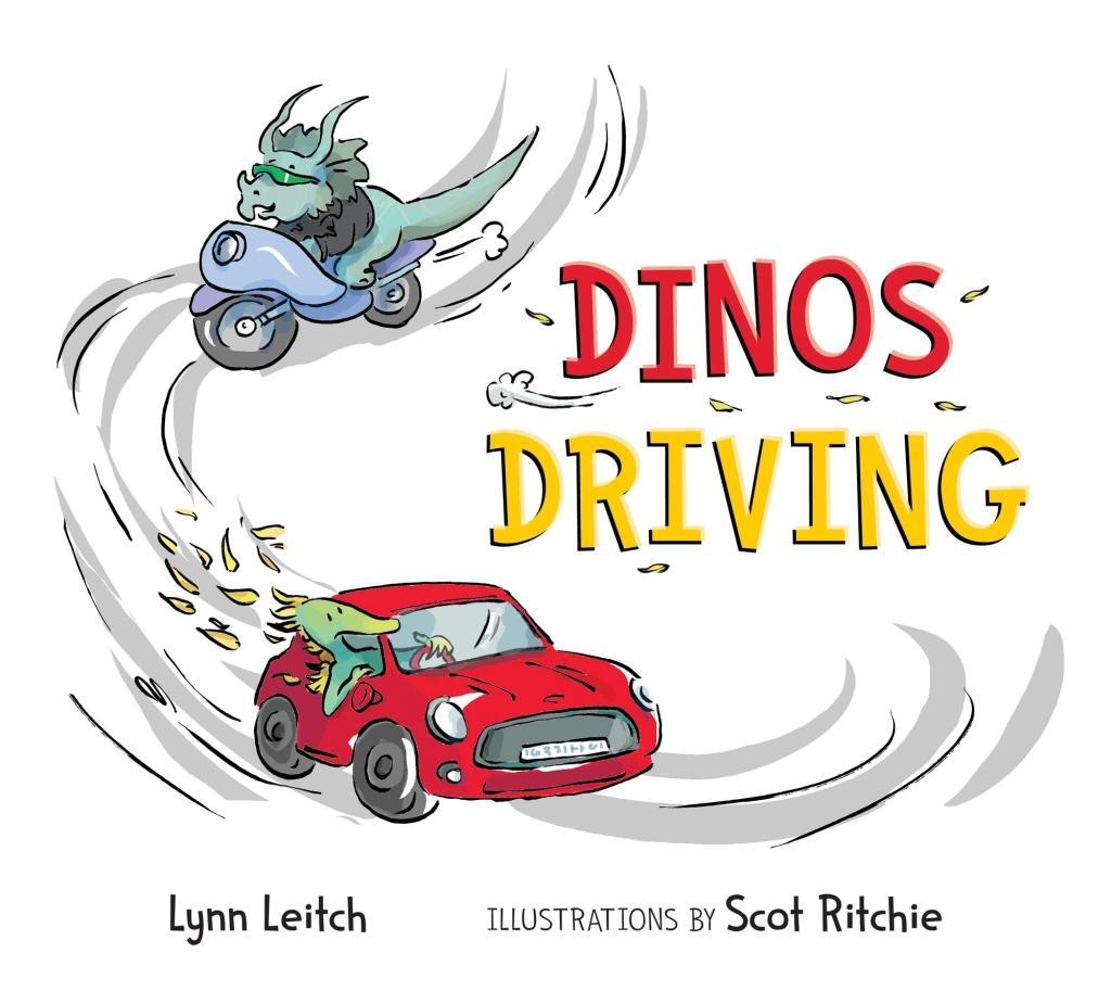 Knjiga Dinos Driving Lynn Leitch
