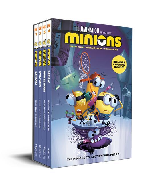 Knjiga Minions Vol.1-4 Boxed Set 