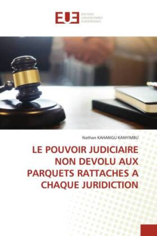 Buch Pouvoir Judiciaire Non Devolu Aux Parquets Rattaches a Chaque Juridiction Nathan KAHANGU KANYIMBU