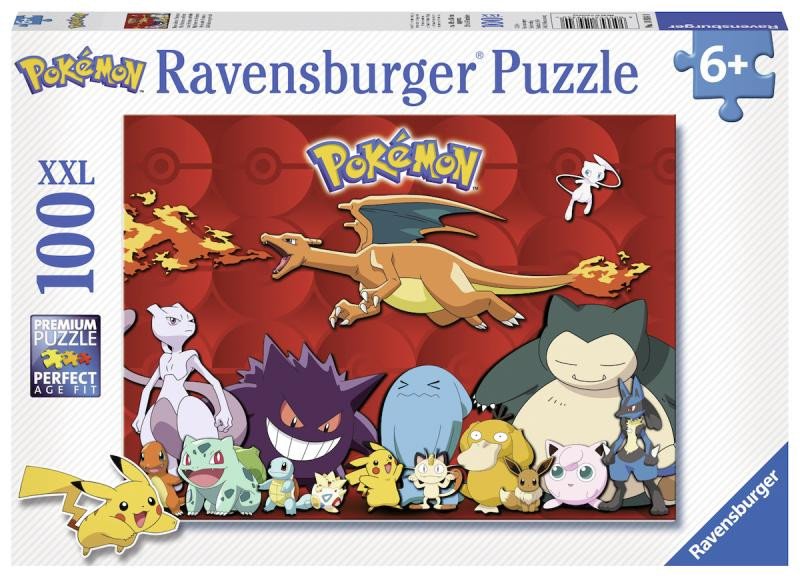 Game/Toy Ravensburger Puzzle - Pokémon 100 dílků 
