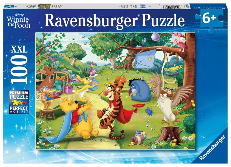 Joc / Jucărie Ravensburger Puzzle Disney - Medvídek Pú 100 dílků 