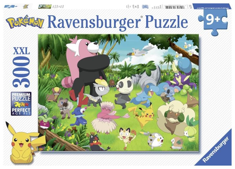 Joc / Jucărie Ravensburger Puzzle - Rozdovádění Pokémoni 300 dílků 