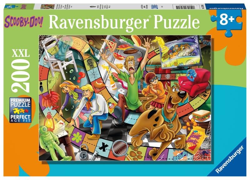 Játék Ravensburger Puzzle Scooby Doo - Bláznivá hra 200 dílků 