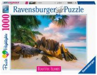 Joc / Jucărie Ravensburger Puzzle Nádherné ostrovy - Seychely 1000 dílků 