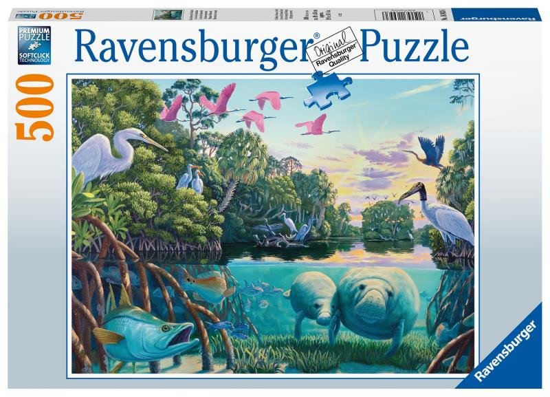 Hra/Hračka Ravensburger Puzzle - Kapustňáci 500 dílků 