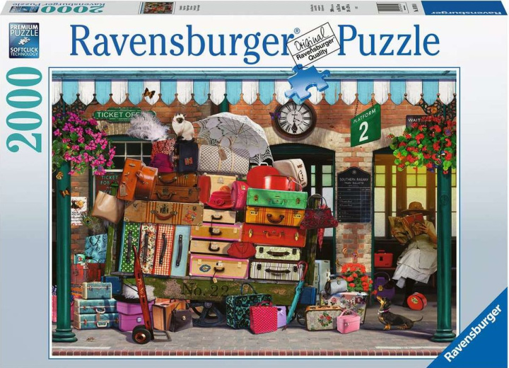 Hra/Hračka Ravensburger Puzzle - Cestování 2000 dílků 
