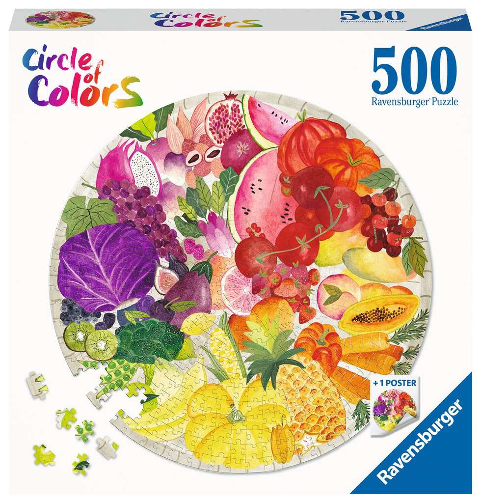 Hra/Hračka Ravensburger Puzzle - Ovoce a zelenina 500 dílků 