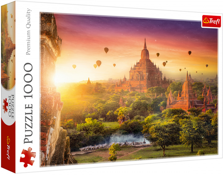 Gra/Zabawka Puzzle 1000 Starożytna świątynia Birma 10720 