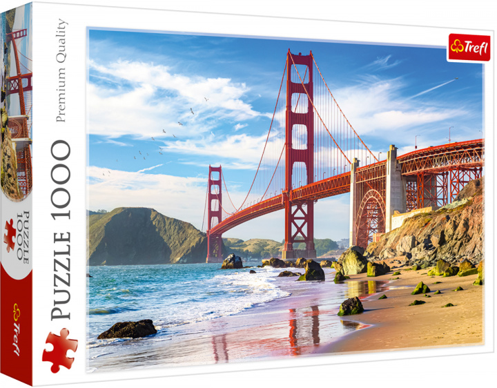 Joc / Jucărie Puzzle 1000 Most Golden Gate San Francisco USA 10722 