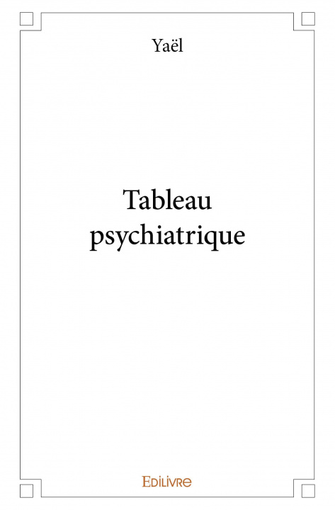 Carte Tableau psychiatrique 