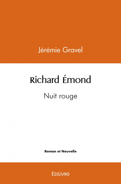 Book Richard émond GRAVEL JEREMIE