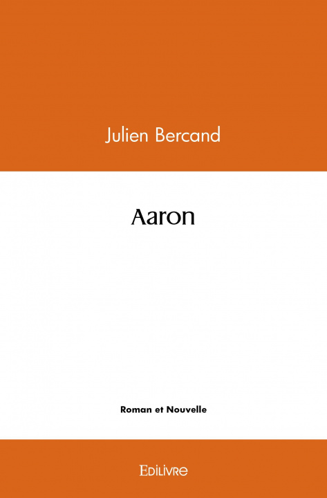 Knjiga Aaron BERCAND JULIEN