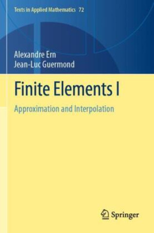 Könyv Finite Elements I Alexandre Ern