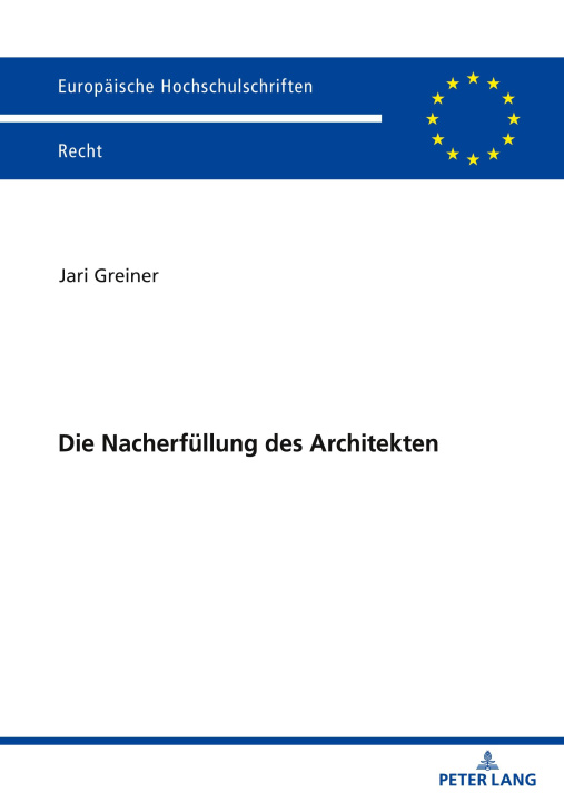 Knjiga Nacherfullung des Architekten Jari Greiner
