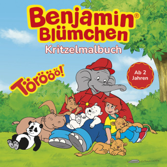 Könyv Benjamin Blümchen Kritzelmalbuch - ab 2 Jahren KIDDINX Studios GmbH