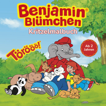 Kniha Benjamin Blümchen Kritzelmalbuch - ab 2 Jahren KIDDINX Studios GmbH