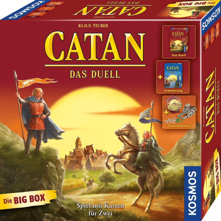 Játék CATAN - Das Duell - Big Box Klaus Teuber