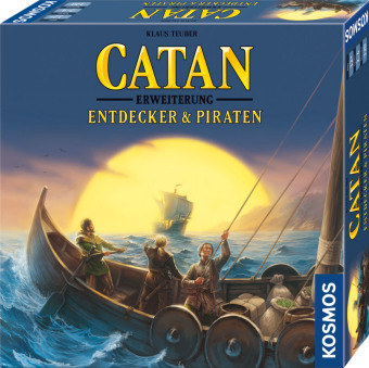 Joc / Jucărie CATAN - Erweiterung - Entdecker & Piraten Klaus Teuber