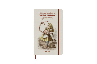 Kalendář/Diář Moleskine Alenka v říši divů plánovací zápisník 2023 Alice L Moleskine